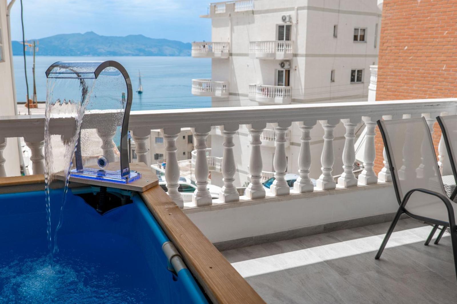 Esel Apartments Sarandë Eksteriør billede